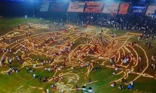 Over 1 lakh diyas light up NIT Silchar campus as students honour Zubeen Garg