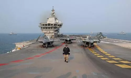 PM Modi celebrates Diwali onboard INS Vikrant, lauds India’s military might, self-reliance