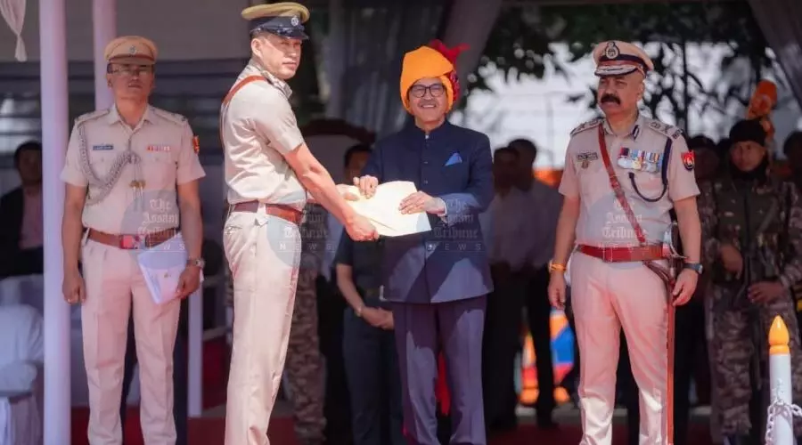 Kangpokpi PS crowned Manipur’s best at 134th Police Raising Day