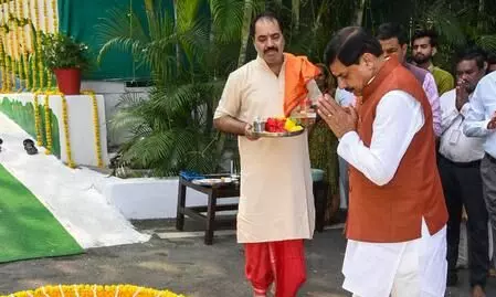 During Govardhan Puja, CM Mohan Yadav highlights MP govt’s livestock initiatives During Govardhan Puja, CM Mohan Yadav highlights MP govt’s livestock initiatives