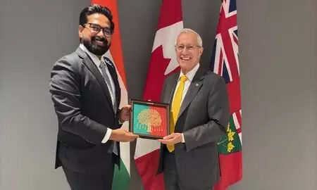 India-Canada economic ties in focus as envoy meets Minister Victor Fedeli