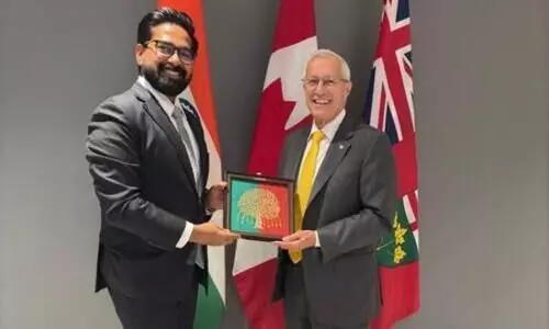 India-Canada economic ties in focus as envoy meets Minister Victor Fedeli