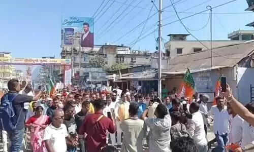 BJP holds ‘Zubeen Garg Nyay Yatra’ in Nalbari, demand swift justice & fair investigation