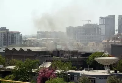 Blaze erupts at ISRO’s IT server facility in Ahmedabad; no casualties reported Blaze erupts at ISRO’s IT server facility in Ahmedabad; no casualties reported