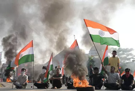 TIPRA Motha calls 24-hour Tripura shutdown over 8-point demands, including deportation TIPRA Motha calls 24-hour Tripura shutdown over 8-point demands, including deportation