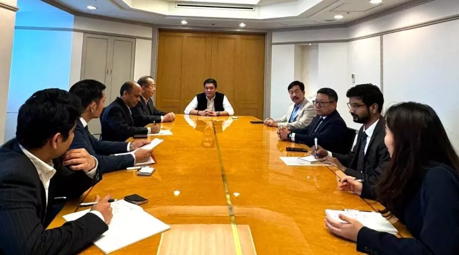 Arunachal CM Khandu holds key meetings in Tokyo to boost India–Japan ties
