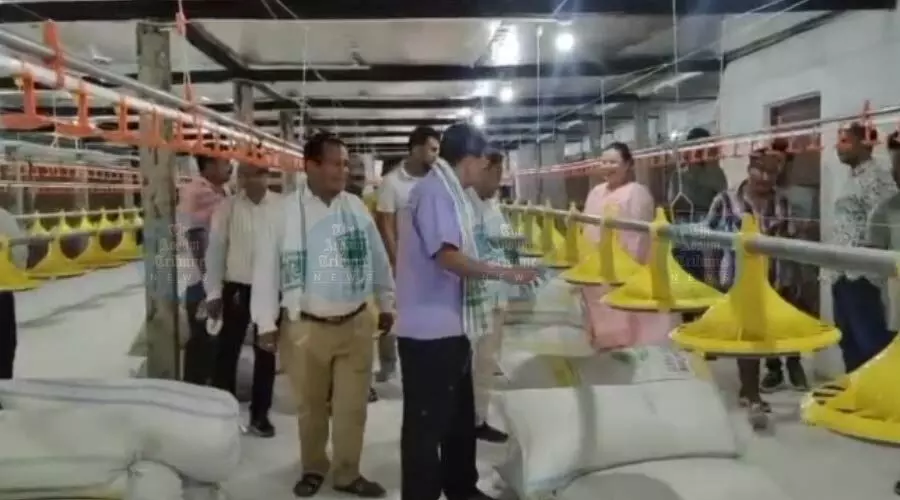 Titabor youths build upper Assams first German-tech temperature controlled farm Titabor youths build upper Assams first German-tech temperature controlled farm