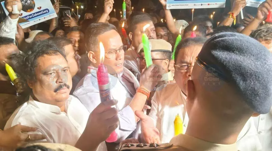 Gaurav Gogoi leads ‘Zubeen Nyay Jatra’, questions govt’s intent on delivering justice Gaurav Gogoi leads ‘Zubeen Nyay Jatra’, questions govt’s intent on delivering justice