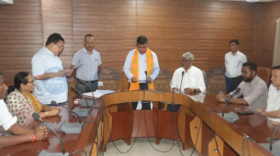 Pramod Boro, two others take oath as BTC MCLAs, vow to uphold peace & development