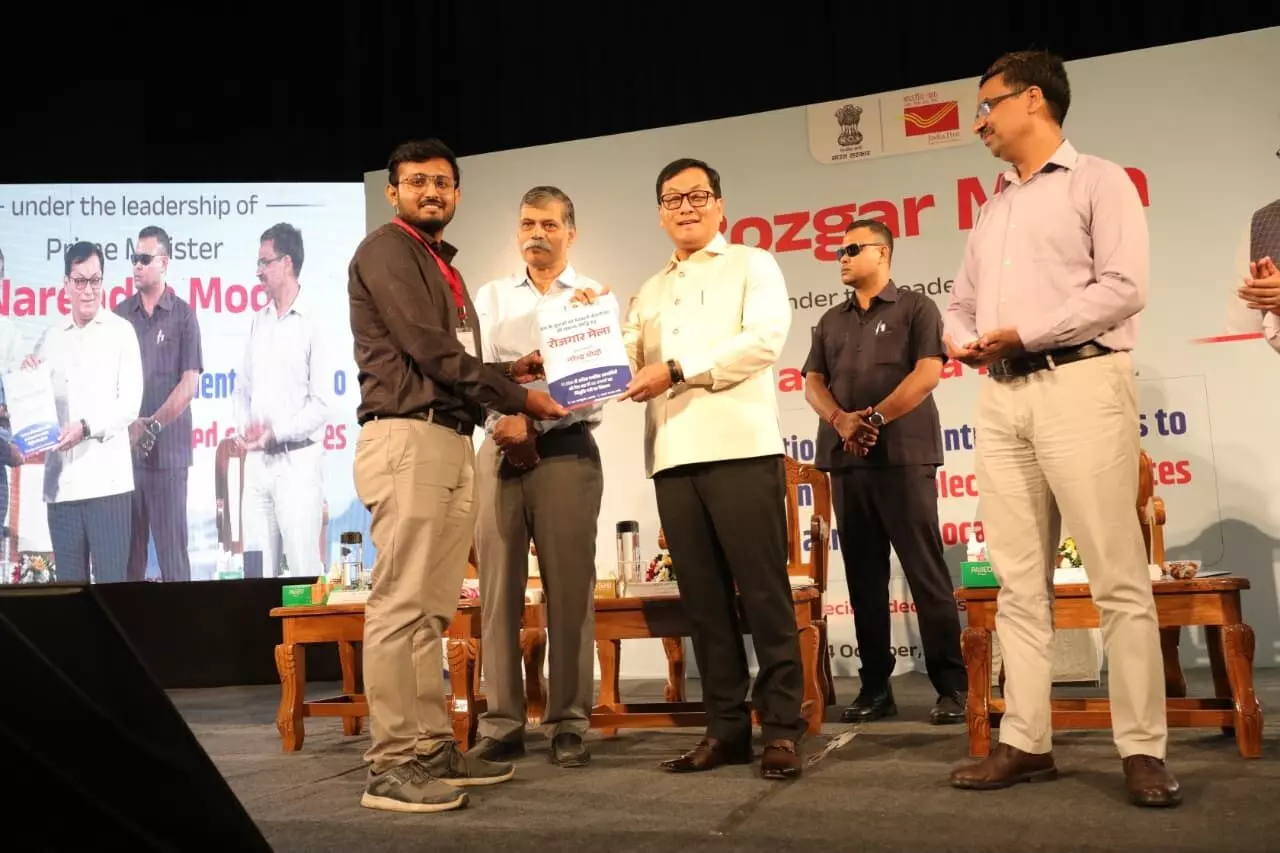 Guwahati Rozgar Mela sees 210 recruits appointed; Sonowal calls for sincere service