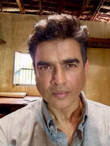 R. Madhavan posts clean-shaven look from sets of G. D. Naidu biopic