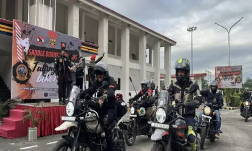 Gajraj Corps flags off 900-km ‘Saddle Borne Warriors’ ride from Assams Missamari