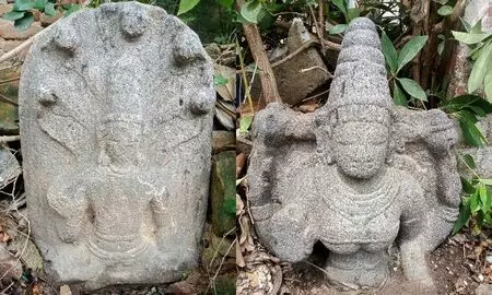 Chola-era sculptures discovered near Villupuram village in Tamil Nadu Chola-era sculptures discovered near Villupuram village in Tamil Nadu
