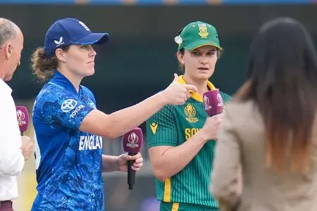 Women’s World Cup: England win toss, choose to bowl first vs South Africa