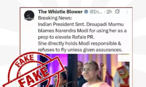 PIB Fact Check flags AI-manipulated clip of President Murmu with false allegations