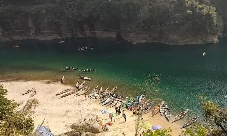 Shillong MP flags Umngot river pollution, blames NHIDCL for soil dumping