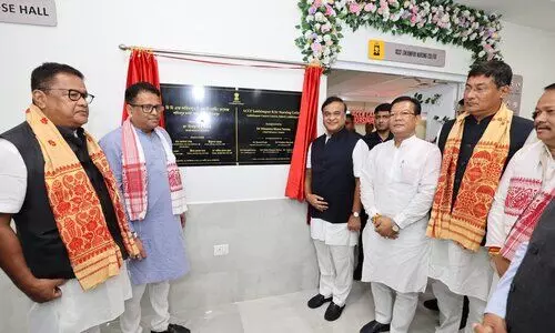 CM Sarma inaugurates Lakhimpur B.Sc nursing college, lays base for 205-bed hospital