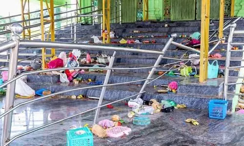 Nine, including child, killed as railing gives way at Andhra Pradesh’s Srikakulam temple