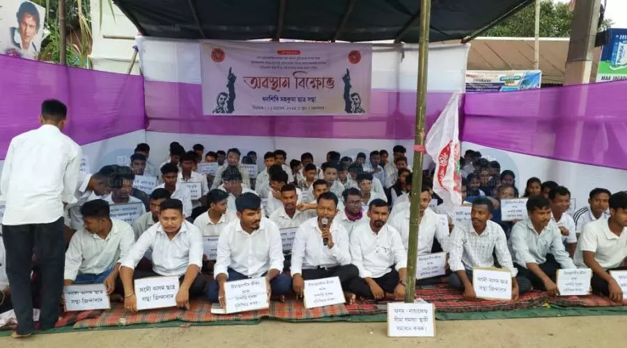 Uriamghat protests intensify over alleged Naga attack; locals slam govt inaction Uriamghat protests intensify over alleged Naga attack; locals slam govt inaction