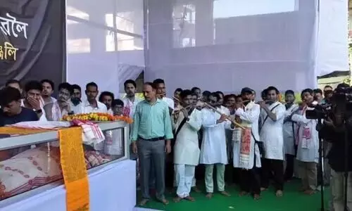 Flautist Dipak Sarma’s final homecoming; cremation with state honours at Navagraha