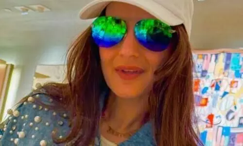 Ameesha Patel shares fun moments from her Abu Dhabi getaway