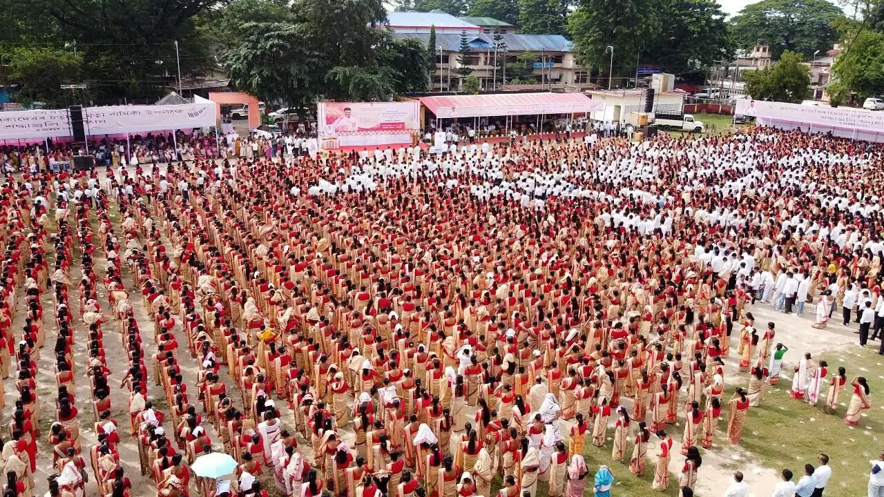 ‘Manuhe Manuhor Babe’ unites Assam as lakhs pay homage to Bhupen Hazarika