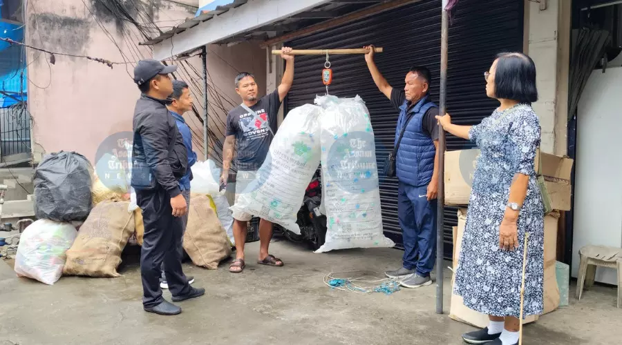 Aizawl’s Chawnpui launch ‘Plastic Waste Buying’ drive to tackle pollution Aizawl’s Chawnpui launch ‘Plastic Waste Buying’ drive to tackle pollution