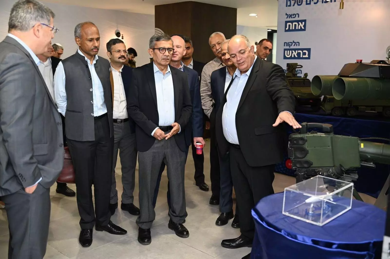 India delegation visits Israeli defence firms to boost cooperation, self-reliance