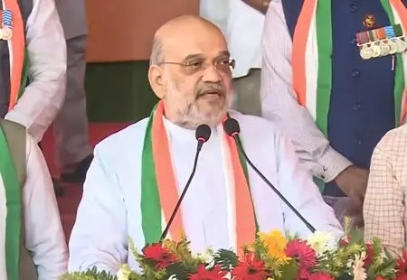 Amit Shah calls for Swadeshi pledge during Vande Mataram celebration