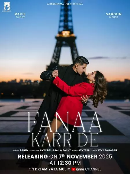 New romantic single ‘Fanaa Karr De’ launched by Ravie Dubey, Sargun Mehta New romantic single ‘Fanaa Karr De’ launched by Ravie Dubey, Sargun Mehta