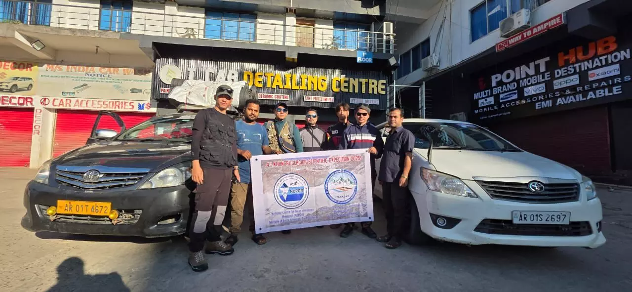 4th Khangri glacier expedition begins in Tawang to study climate change impact