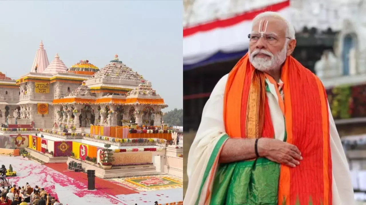 PM Modi to perform ‘Dhwaj’ ceremony at Ram Temple on Nov 25, says Mishra