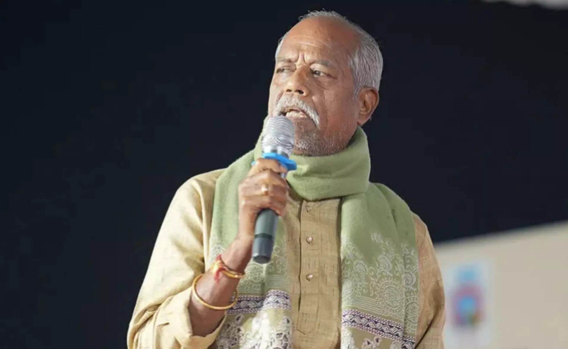 Renowned Telangana poet Andesri, lyricist of state anthem, passes away Renowned Telangana poet Andesri, lyricist of state anthem, passes away