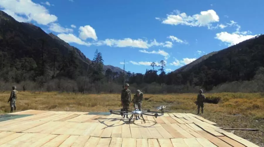 Army’s Spear Corps tests drones for mine-laying, medical evacuation in Arunachal hills