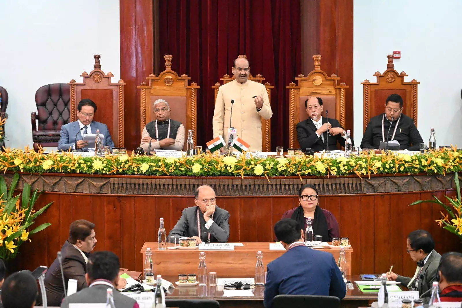 Centre–state synergy key to Northeast’s progress, says LS Speaker in Nagaland Centre–state synergy key to Northeast’s progress, says LS Speaker in Nagaland