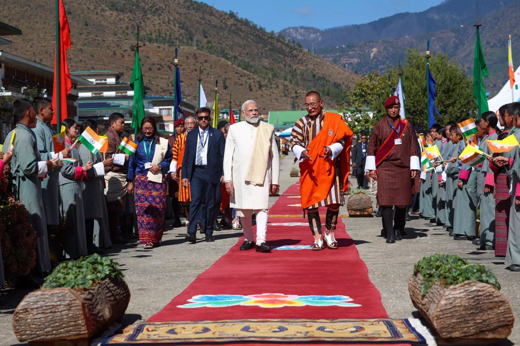 PM Modi gets warm reception in Bhutan as he begins two-day official visit