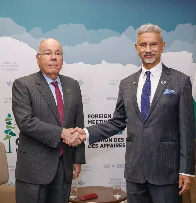 EAM Jaishankar holds talks with global counterparts at G7 Foreign Ministers’ meet