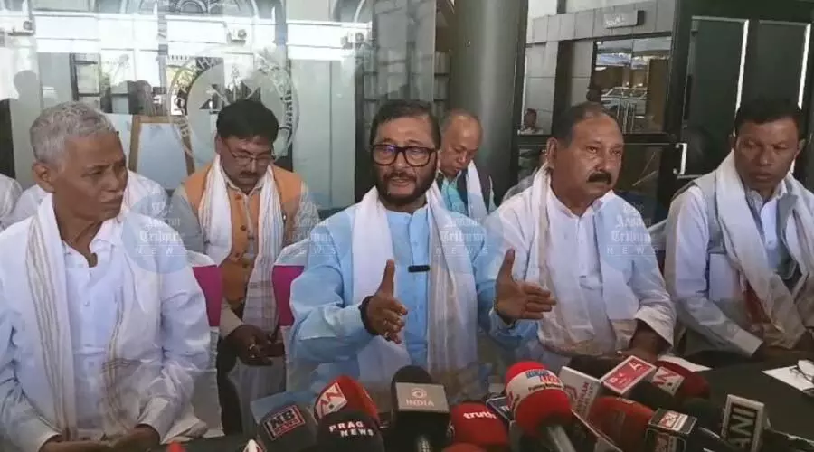 AGP backs ST demand for six Assam communities; plans consultation drive AGP backs ST demand for six Assam communities; plans consultation drive