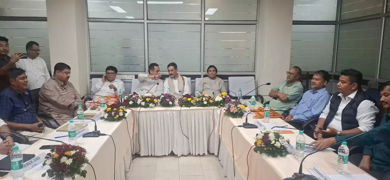 Seven Opposition parties revive Asom Sonmilito Morcha to challenge BJP in 2026