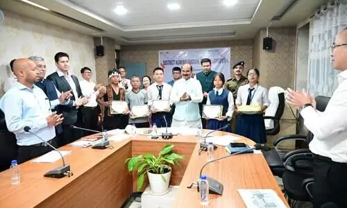 Union Minister Ajay Tamta reviews projects in Manipur, calls for faster execution