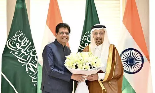 Piyush Goyal, Saudi Investment Minister hold talks to boost trade, investment ties