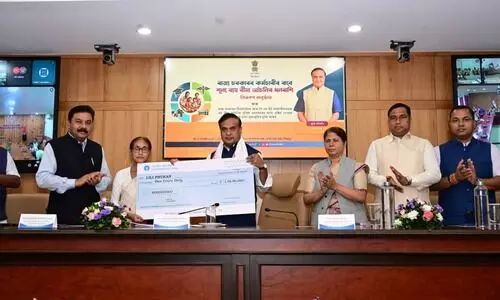 Assam extends zero-cost insurance cover to staff; CM hands cheques to 7 families