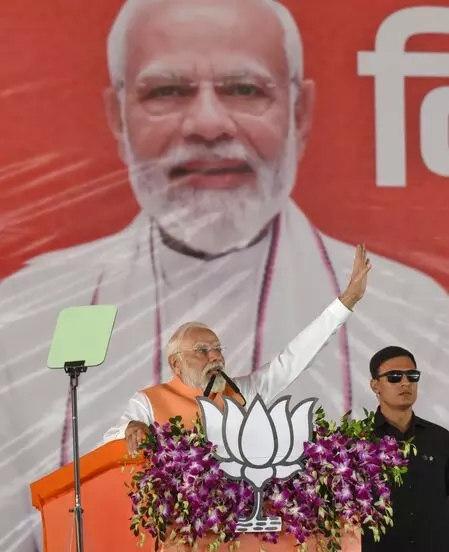 PM Modi’s ‘Prepare for Vijay Utsav’ remark reflects in Bihar’s early poll trends