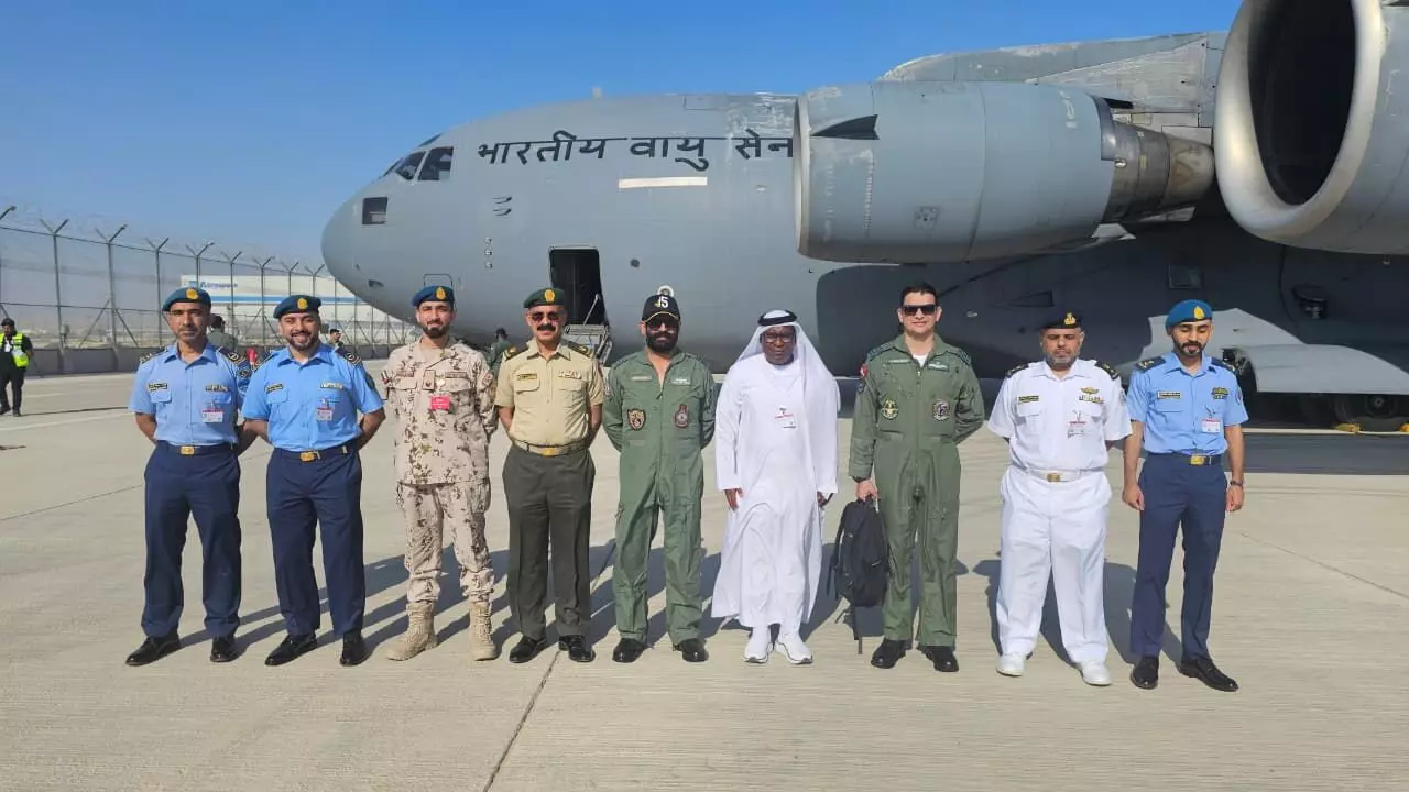 IAF contingent arrives in Dubai as Suryakirans, Tejas join Dubai Airshow 2025