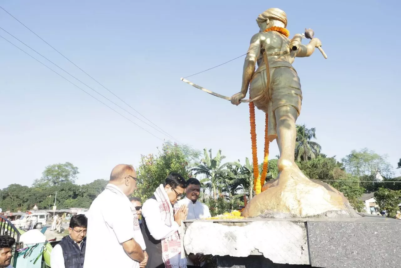 Nalbari, Biswanath honour tribal freedom fighter Birsa Munda on Janjatiya Gaurav Divas