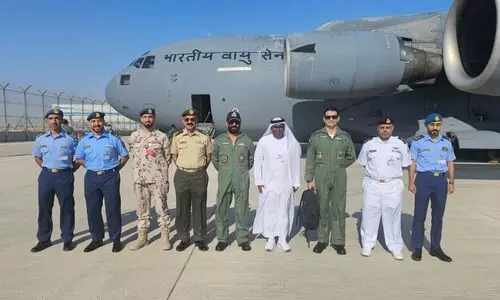IAF contingent arrives in Dubai as Suryakirans, Tejas join Dubai Airshow 2025