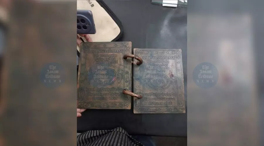 207-year-old British-era land patta recovered in Biswanath, two arrested