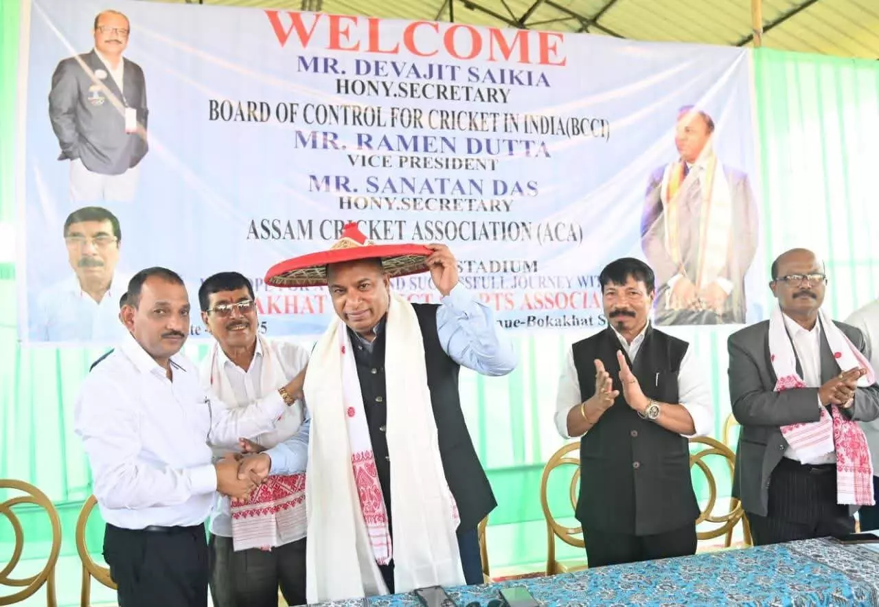 Bokakhat likely to get 10,000–15,000 capacity stadium under BCCI–ACA cricket infra plan