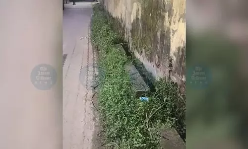 Clogged drains spark outcry in Ambikagiri Nagar; residents accuse GMC of negligence