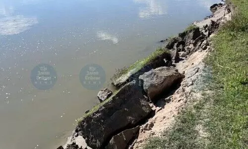 Fresh Dikrong erosion sparks fear among Lakhimpur villagers